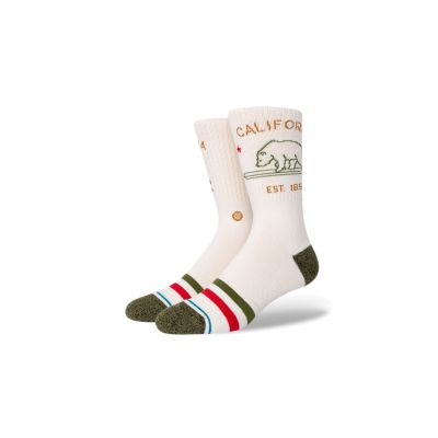 Stance California Republic 2 Crew Socks - Brown - Socks