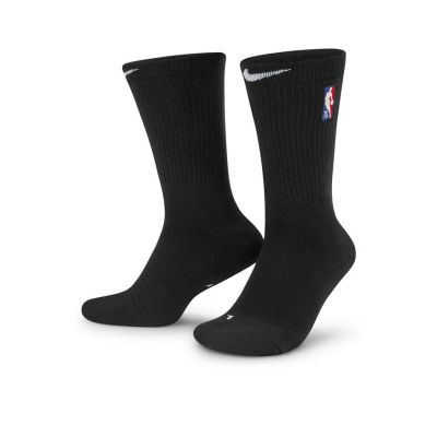 Nike Elite Crew 75 Anniversary Basketball Black Socks - Black - Socks