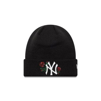 New Era Knit medium wmns MLB Sequin rose beanie NEYYAN - Black - Cap New Era Knit medium wmns MLB Sequin rose beanie NEYYAN - Black - Cap