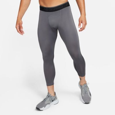 Nike Pro Dri-FIT 3/4 Tights Iron Grey - Grey - Pants