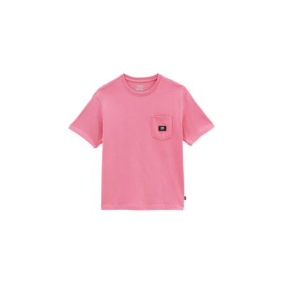 Vans Patched Up Pocket T-Shirt - Pink - Short Sleeve T-Shirt