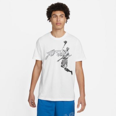 Jordan Air Dri-FIT Tee White - White - Short Sleeve T-Shirt
