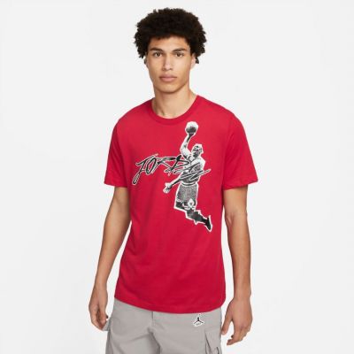 Jordan Air Dri-FIT Tee Red - Red - Short Sleeve T-Shirt