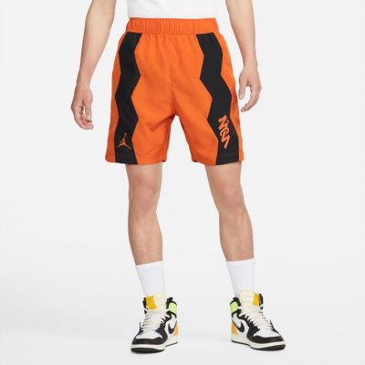 Jordan Dri-Fit Zion Performance Woven Shorts - Orange - Shorts