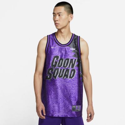 Nike Dri-Fit Lebron X Space Jam: A New Legacy "Goon Squad" Jersey - Purple - Jersey