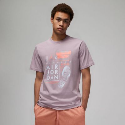 Jordan Brand Tee Plum Fog - Purple - Short Sleeve T-Shirt