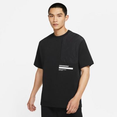 Jordan 23 Engineered Tee - Black - Short Sleeve T-Shirt