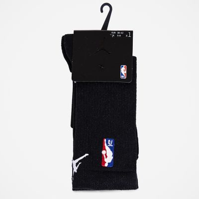 Jordan NBA 75 Crew Socks Black - Black - Socks