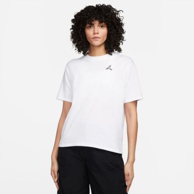 Jordan Essentials Wmns Tee White - White - Short Sleeve T-Shirt