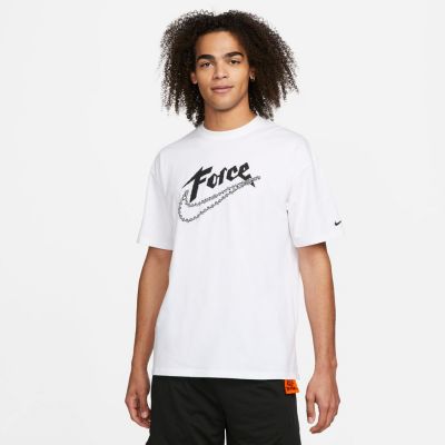 Nike Force Swoosh M90 Tee - White - Short Sleeve T-Shirt