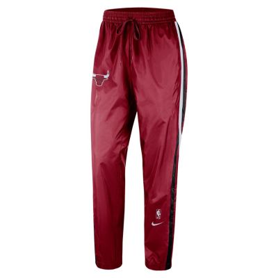 Nike NBA Chicago Bulls Courtside City Edition Wmns Tracksuit Pants - Red - Pants