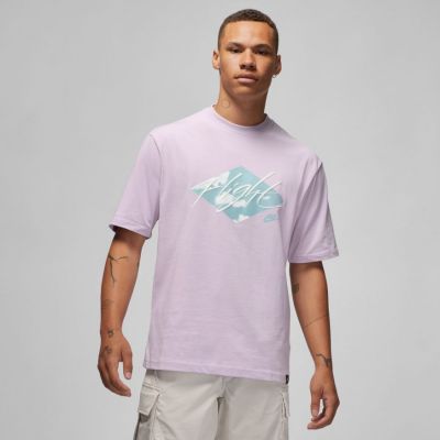 Jordan Essentials '85 Tee Doll - Purple - Short Sleeve T-Shirt