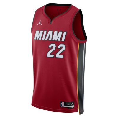 Jordan Dri-FIT NBA Miami Heat Statement Edition 2022 Swingman Jersey - Red - Jersey