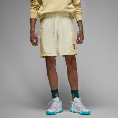 Jordan Zion Fleece Shorts - Yellow - Shorts