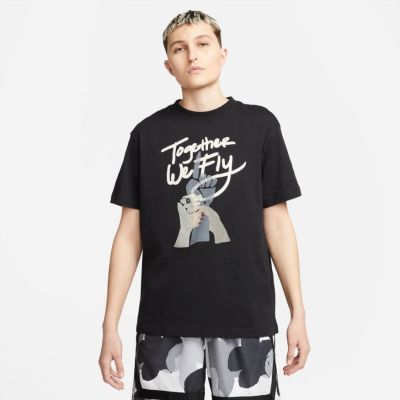 Nike Swoosh Fly Wmns Tee Black - Black - Short Sleeve T-Shirt Nike Swoosh Fly Wmns Tee Black - Black - Short Sleeve T-Shirt