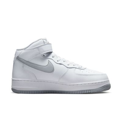 Nike Air Force 1 Mid '07 "White Grey" - White - Sneakers