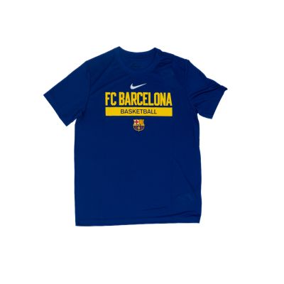 Nike Dri-FIT FC Barcelona Tee Deep Royal Blue - Blue - Short Sleeve T-Shirt