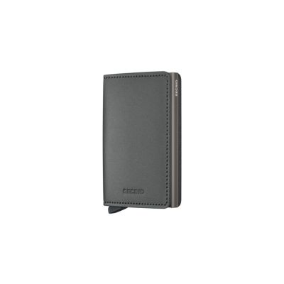 Secrid Slimwallet Matte Satin Steel - Grey - Wallet Secrid Slimwallet Matte Satin Steel - Grey - Wallet