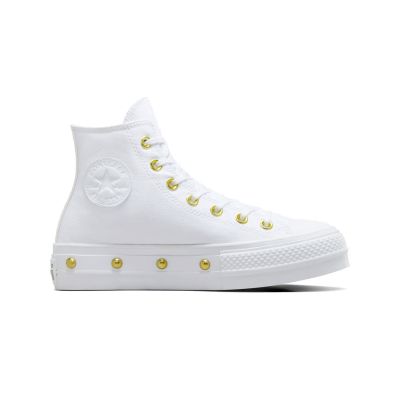 Converse Chuck Taylor All Star Lift Platform Star Studded - White - Sneakers