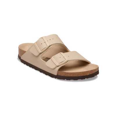 Birkenstock Arizona Birko-Flor Narrow Fit Triples Sandcastle - Brown - Sandals Birkenstock Arizona Birko-Flor Narrow Fit Triples Sandcastle - Brown - Sandals