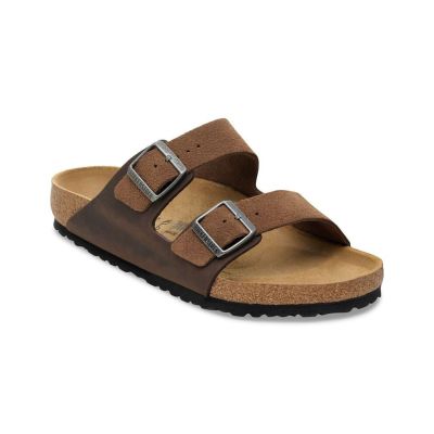 Birkenstock Arizona BS Mixed Leather Regular Fit - Brown - Sandals Birkenstock Arizona BS Mixed Leather Regular Fit - Brown - Sandals