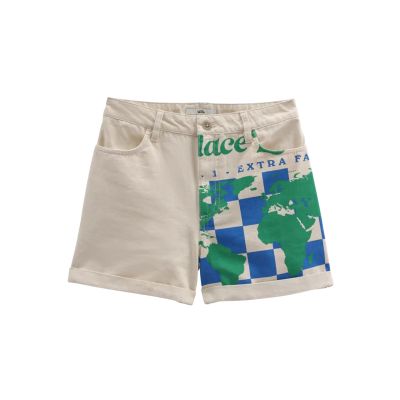 Vans W Eco Positivity Shorts - White - Shorts Vans W Eco Positivity Shorts - White - Shorts