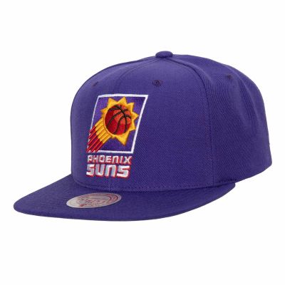 Mitchell & Ness NBA Phoenix Suns Team Ground 2.0 Snapback Hwc - Purple - Cap