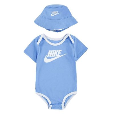 Nike Infant Core Bucket Hat & Bodysuit 2pc Set University Blue - Blue - set