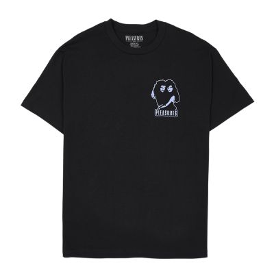 Pleasures Volume Tee Black - Black - Short Sleeve T-Shirt