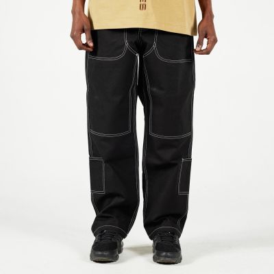 Pleasures Ultra Utility Pants Black - Black - Pants