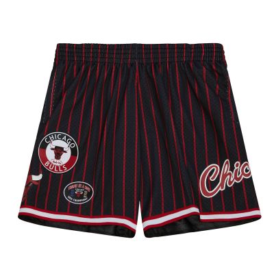 Mitchell & Ness NBA Chicago Bulls Hometown Mesh Shorts - Black - Shorts