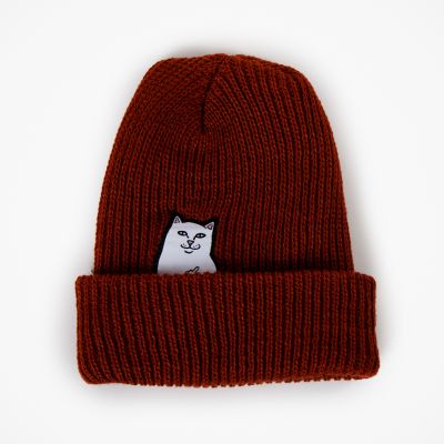 Rip N Dip Lord Nermal Beanie Clay - Orange - Cap Rip N Dip Lord Nermal Beanie Clay - Orange - Cap