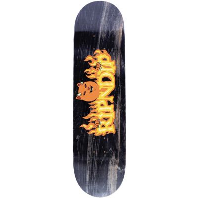 Rip N Dip Devils Work Board Black - Black - Skateboard