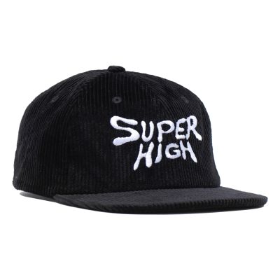 Rip N Dip Super High 6 Panel Hat Black - Black - Cap