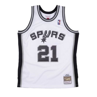 Mitchell & Ness NBA San Antonio Spurs Tim Duncan Swingman Jersey - White - Jersey