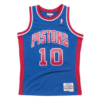 Mitchell & Ness NBA Detroit Pistons Dennis Rodman Swingman Road Jersey - Blue - Jersey