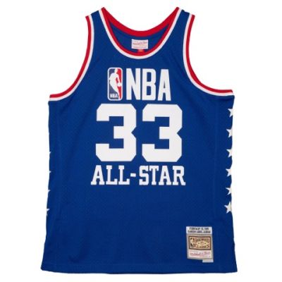 Mitchell & Ness Jersey All-Star Game West Kareem Abdul Jabbar - Blue - Jersey Mitchell & Ness Jersey All-Star Game West Kareem Abdul Jabbar - Blue - Jersey