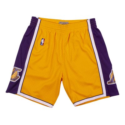 Mitchell & Ness NBA Swingman Shorts Los Angeles Lakers - Yellow - Shorts