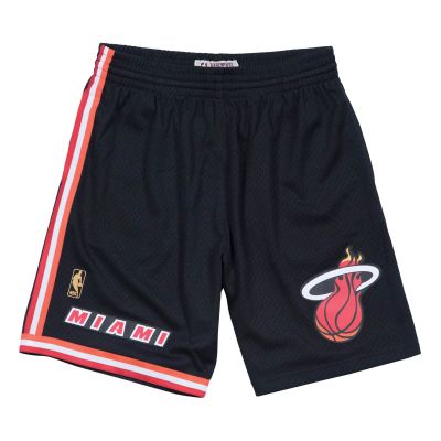 Mitchell & Ness NBA Miami Heat 96-97 Swingman Shorts - Black - Shorts