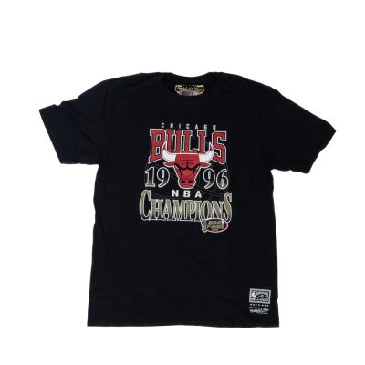 Mitchell & Ness Last Dance Champs Tee Black - Black - Short Sleeve T-Shirt