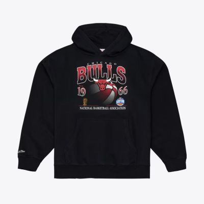 Mitchell & Ness NBA Street Graphics Core Hoodie Chicago Bulls - Black - Hoodie Mitchell & Ness NBA Street Graphics Core Hoodie Chicago Bulls - Black - Hoodie
