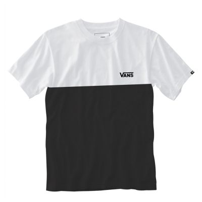 Vans MN Colorblock Tee - White - Short Sleeve T-Shirt