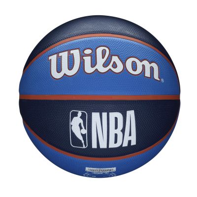 Wilson NBA Team Tribute Basketball Oklahoma City Thunder Size 7 - Blue - Ball