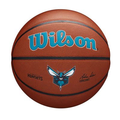 Wilson NBA Team Alliance Basketball Charlotte Hornets Size 7 - Brown - Ball