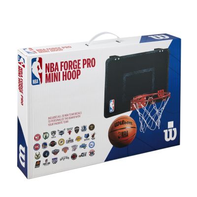 Wilson NBA Forge Team Mini Hoop - Black - Accessories Wilson NBA Forge Team Mini Hoop - Black - Accessories