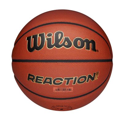 Wilson Reaction Pro Basketball - Brown - Ball Wilson Reaction Pro Basketball - Brown - Ball