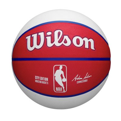 Wilson 2023 NBA Team City Edition Houston Rockets Size 7 - Red - Ball