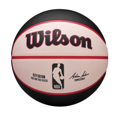 Wilson 2023 NBA Team City Edition Portland Trail Blazers Size 7 - White - Ball