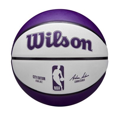 Wilson 2023 NBA Team City Edition Utah Jazz Size 7 - White - Ball