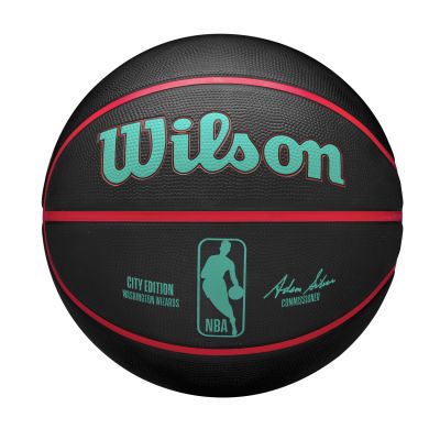 Wilson 2023 NBA Team City Edition Washington Wizards Size 7 - Green - Ball